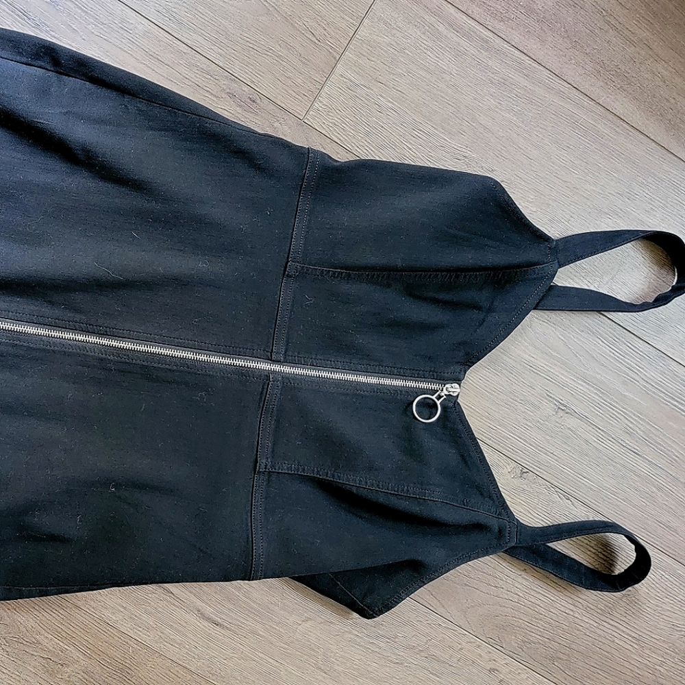 Guess🖤 XL 🖤 Black 🖤 Dress 🖤Zip-front